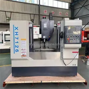 CNC nhỏ tự động khoan và máy phay xh7126 dọc Máy phay CNC cho hàng loạt khoan và khai thác nhà sản xuất