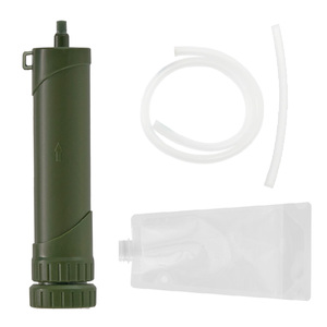 Paille filtrante manuelle compacte d'urgence, filtration 5 étapes, 75 GPD, légère et <span class=keywords><strong>portable</strong></span> pour voiture, extérieur, maison et camping-car - Product Image 2