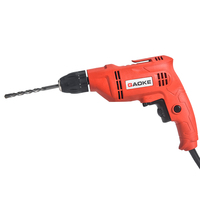 Perceuse multifonctionnelle domestique Leisu, mini-perceuse pistolet, tournevis électrique 380W, régulation de vitesse progressive, mandrin 1/2, OEM