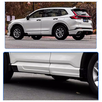 Kit de carrosserie de mise à niveau style DJ pour pare-chocs avant et lèvres arrière, kit de contour pour CR-V 2023 2024 2025, couleur noir et blanc, pièce de modification automobile