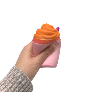 Gobelet à paille thermosensible à changement de couleur à récupération lente, nouveau modèle souple pour boissons glacées - Product Image 2