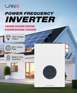 เครื่องแปลงพลังงานแสงอาทิตย์อเนกประสงค์ 24V 48V แบบสลับได้ รองรับกำลังไฟสูง ใช้กันอย่างแพร่หลายในโครงการโซลาร์เซลล์ที่อยู่อาศัย - Product Image 5