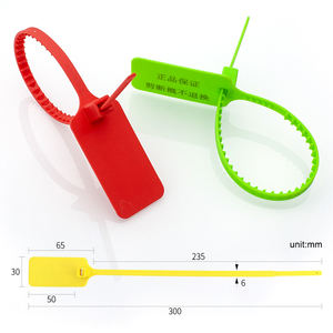 Étiquettes anti-effraction de 300 mm, scellés en plastique anti-remplacement pour vêtements et chaussures, boucles de sécurité pour la garantie de retour - Product Image 2