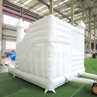 Château gonflable personnalisé WINSUN pour mariage, structure gonflable commerciale, certifiée CE, ignifuge et imperméable pour mariage
