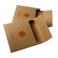 Enveloppe en papier personnalisée avec œillets métalliques, enveloppe imprimée en gros pour l'emballage de papeterie professionnelle