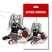 Désodorisant de voiture en papier personnalisé OEM/ODM avec logo de dessin animé, parfum naturel, design tendance, décoration portable pour