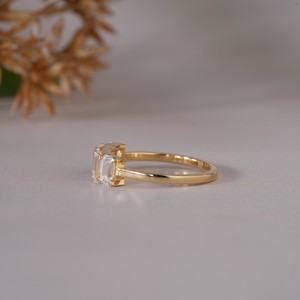 Elegante anillo de banda con diamantes para mujer, diseño de anillo de oro para uso diario, joyería moderna premium con un estilo clásico. - Product Image 6
