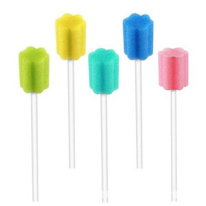 Éponges d'entraînement dentaire en mousse PU, outils colorés pour l'hygiène buccale, pour le nettoyage des dents et le massage désensibilisant - Product Image 1