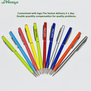 Pulpen Promosi Logo Kustom Pulpen Logam Tipis dengan Logo Kustom untuk Pulpen Promosi - Product Image 6