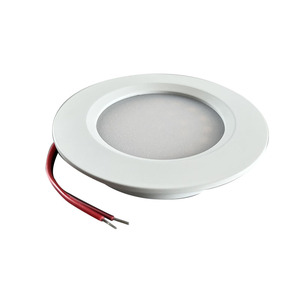 12V 24V Spot LED 3W plafoniera interna per veicoli Silver Surround - Product Image 3