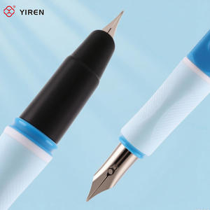 छात्रों के लिए नीले रंग की गतिमान फाउंटेन पेन 0.38 मिमी लेखन चौड़ाई के साथ छात्रों के लिए ढीली पैकेजिंग - Product Image 3