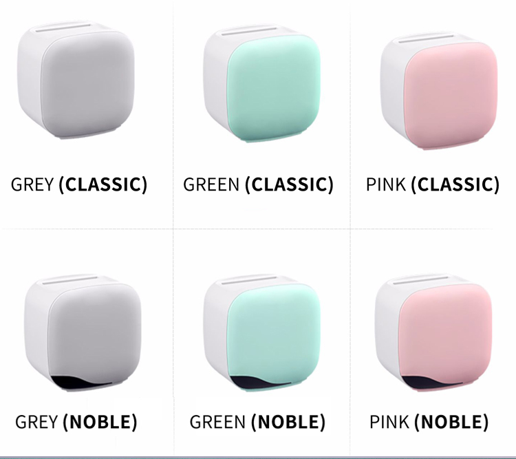 New Design Waterproof Punch Freies Storage Container Lagerung Tissue Box For Home Use