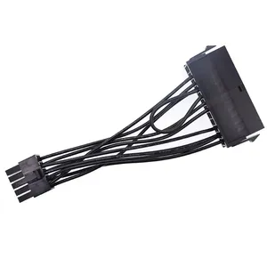 Cavo adattatore da 16CM a 24Pin maschio a 10Pin femmina cavo di alimentazione da 24Pin a 10Pin a scheda madre a 24Pin 18AWG