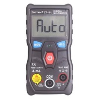 Multimètre numérique portable intelligent Shengce ZT-S1 pour usage domestique et industriel, 4.000V-600V AC/DC, résistance jusqu'à 40M, personnalisable