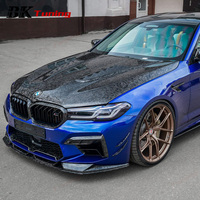 Capot moteur BK Tuning M5 F90 modifié style V en carbone forgé tissé à sec pour BMW M5 F90 G30 G38