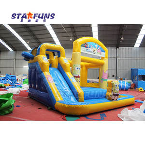 Casa de rebote de <span class=keywords><strong>Bob</strong></span> <span class=keywords><strong>esponja</strong></span> inflable, tobogán de agua con piscina, castillo <span class=keywords><strong>hinchable</strong></span> de <span class=keywords><strong>Bob</strong></span> <span class=keywords><strong>esponja</strong></span>, gorila inflable con tobogán y ballpit - Product Image 2