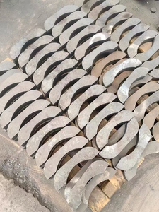 ชิ้นส่วนเหล็กแผ่นรีดร้อนแบบตัดตามสั่ง รูปทรงตะขอ สำหรับเครื่องจักร - Product Image 5