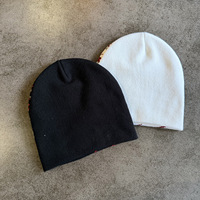 Fabricant de bonnets, design personnalisé, bonnet en tricot Y2K, bonnet de rue, bonnet jacquard avec logo