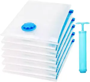 Custom Printed Biodegradable Packaging Sealer Dust Vacuum Storage Bag For Clothes Sealing