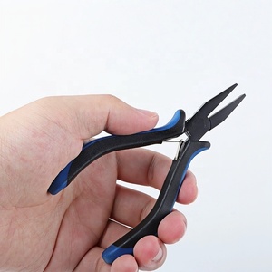 Alicates de Pesca de Punta Plana, Herramienta para Atar Anzuelos y Líneas, 4.5 Pulgadas, Acero Pulido de Alta Dureza, Alicates Multiusos - Product Image 4