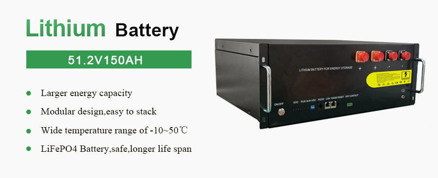5kw Solar Energy System Rechargeable 48v 100ah Lithium Lifepo4 Battery