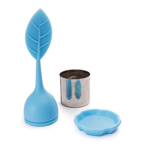 BPA Libero di Figura di Foglio di Silicone In Acciaio Inox Extra Fine Della Maglia Infusore <span class=keywords><strong>Con</strong></span> Gocciolamento Vassoio - Product Image 2