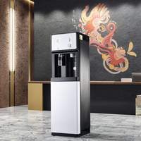 Dispensador de Agua Eléctrico Automático Independiente de Carga Superior de Plástico/Vidrio con Función de Agua Fría y Caliente para Uso Doméstico y Hotelero