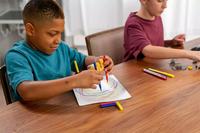 Robot Dessinateur Électrique 3 en 1 Best-Seller Kit Scientifique Intelligent Éducatif pour Enfants Jouet d'Apprentissage Jouets à Dessiner pour Enfants