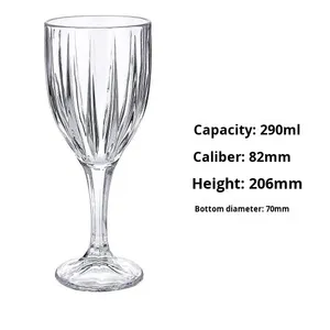 Copas de Vino <span class=keywords><strong>Dublin</strong></span>, Copas de Vino con Tallo, Vasos de Vidrio con Tallo, Artículos de Bar y Bebidas - Product Image 6