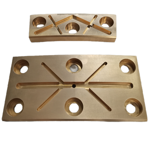 Placa de Desgaste para Rodamiento de Timón Marino, Fundición en Arena, Autolubricante, Bronce, Resistente al Agua de Mar, Baja Fricción - Product Image 4