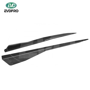 Pour <span class=keywords><strong>Chevrolet</strong></span> Corvete C8 2020-2022 Jupes latérales en fibre de carbone - Product Image 1