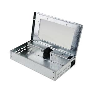 Mehrfach-Nachtfalle aus Metall für Mäuse und Ratten mit transparentem Deckel zur Schädlingsbekämpfung - Product Image 3