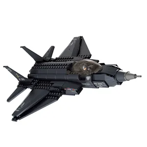 Sluban Building Blocks 252 PCS M38-B0510 F35 "LIGHTNING" Jet Da Combattimento Militare Esercito Set Aereo Giocattoli Kit di Costruzione per bambini