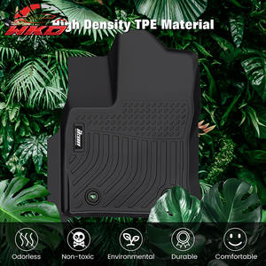 Fits For Toyota Tundra Crewmax Cab 2022-2025 3D Molded Floor Mats Guard Set <b>TPE</b> 3PCS Set All Weather Carpets Liners - Product Image 2