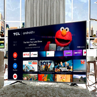 Téléviseur intelligent LED TCL 43 pouces avec Android HDR 4K UHD Wi-Fi Noir Téléviseur pour hôtel en stock