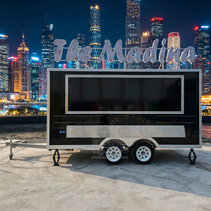 Remolque de Comida Completo para Cocina Móvil, Remolque de Concesión de Jugos, Remolque de Comida con Ventana de Servicio Comercial, Carrito de Comida para Alitas de Pollo Fritas - Product Image 4