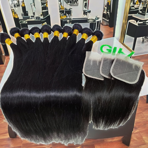 Cabello Humano Brasileño Remy al por Mayor, Liso, 12 Pulgadas, Paquete de Cabello para Tejer, 12A, Sin Enredos, Sin Caída, Teñido - Product Image 2