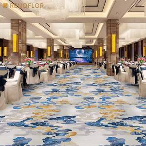 سجاد أرضي تجاري بنمط زهري مخصص من النايلون ذو وبر حلقي للمكاتب والفنادق والمنازل - Product Image 4