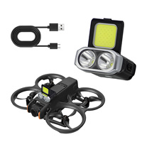 Luz de Búsqueda Universal para Drones, Ajustable en Múltiples Ángulos, Material ABS, Luz LED Nocturna, Luz de Relleno para Accesorios de Drones RC