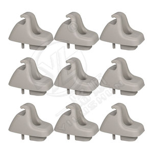 Clip de Base para Espejo de Visera Smooth Sailing Y103 para Dodge Ram 1500, Plástico Nylon - Product Image 3