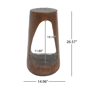 Modern Outdoor Side <b>Table</b> Hollow Design End <b>Table</b> Eco-Friendly Portable Patio Garden Stool <b>Table</b> for Balcony Beach Pool - Product Image 5