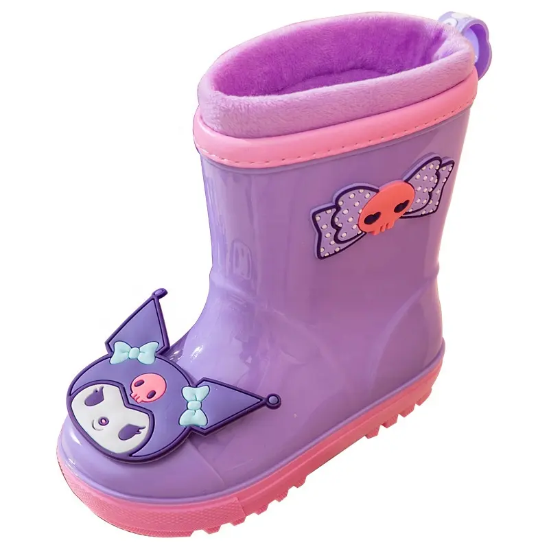 Sanrio Sanrio Anime niedlichen Kuromi Cinna moroll Regens tiefel niedlichen Cartoon My Melody Sommer Babys chuhe Sanrio Kinder Wasser Gummistiefel