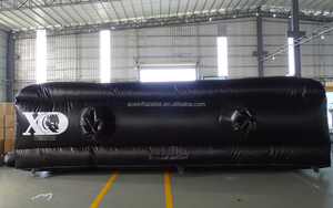 Trampolín de salto de estilo libre <span class=keywords><strong>para</strong></span> deporte extremo FMX <span class=keywords><strong>MTB</strong></span> BMX bicicleta de montaña cuadrada cojín plano inflable acrobacias salto airbag aterrizaje - Product Image 6