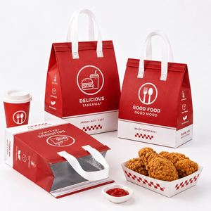 Food Grade Insulated Delivery Bag Custom Thermal Takeaway Packaging Factory Direct - Product Image 4