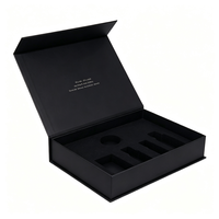 Boîtes magnétiques personnalisées pour emballages de crèmes cosmétiques, boîte d'emballage pour crème pour le visage, sérum pour la peau, crème solaire avec impression de logo et laminage