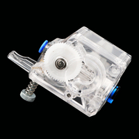 Nouveaux accessoires d'imprimante 3D en plastique, extrudeur Bowden à double entraînement transparent, filament de 1,75 mm pour CR10 Ender 3 Pro Bluer