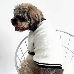 Pull pour chien, vêtements Teddy, cardigan chaud pour chien, tenue, vêtements en laine pour chien, vêtements modernes pour animaux de compagnie - Product Image 5