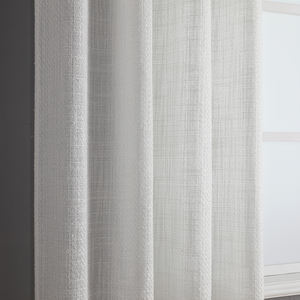 Cortinas de Ventana Texturizadas con Sensación Rústica, Semitransparentes <span class=keywords><strong>para</strong></span> Dormitorio y Sala de Estar, Cortina de Ventana Suave <span class=keywords><strong>para</strong></span> el Hogar - Product Image 4