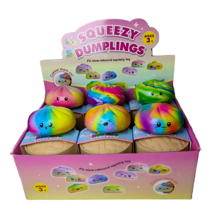 Ombre Slow Rise Squishy Toy Dumpling PU Stress Relief Blind <strong>Pack</strong> Cute <strong>Fidget</strong> with Adorable Expressions Unisex for 14 Years &amp; up - Product Image 4