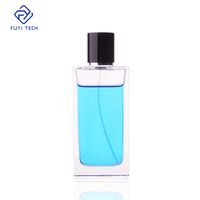 Vente en gros d'usine - Flacons de parfum en verre cylindriques vides de luxe personnalisés de 60 ml, 80 ml, 100 ml avec pulvérisateur à pompe, impression sur écran et boîte d'emballage